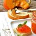 Pumpkin jam with zucchini and orange