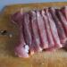 Рецепт: Свиной шницель - В панировке на сковороде